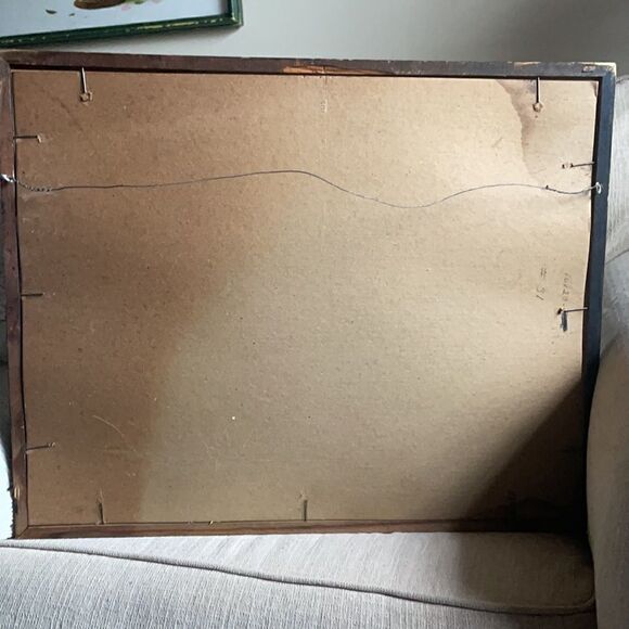 Vintage Antique Framed Blueprint Schooner Elsie Out of Gloucester, Mass. 1910 - Picture 9 of 16